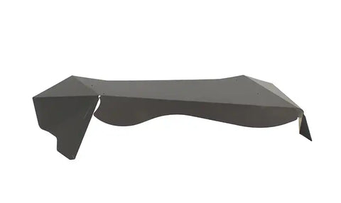 Fishbone Offroad FB33007R - Jeep JK Rear Inner Fenders 07-18 Wrangler Aluminum Black Powercoat