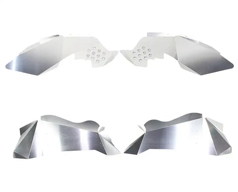 Fishbone Offroad FB33069 - Jeep JK Inner Fenders 07-18 Wrangler Aluminum