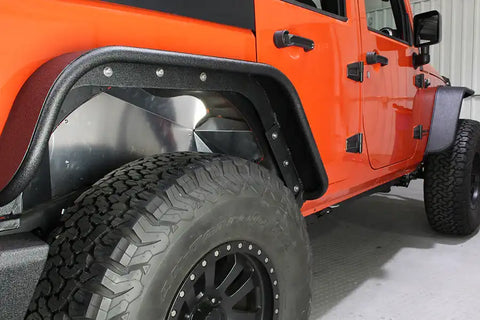 Fishbone Offroad FB33069 - Jeep JK Inner Fenders 07-18 Wrangler Aluminum