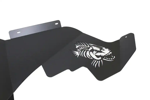Fishbone Offroad FB33073 - Jeep JK Logo Aluminum Inner Fenders 07-18 Wrangler Black Powdercoat