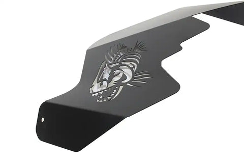 Fishbone Offroad FB33073 - Jeep JK Logo Aluminum Inner Fenders 07-18 Wrangler Black Powdercoat