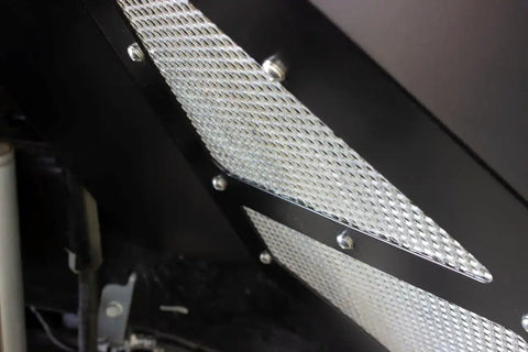 Fishbone Offroad FB33130F - Jeep JL Inner Fenders For 18-Current Wrangler JL, 2020-Current JT Gladiator Front Pair Aluminum Black Powdercoat