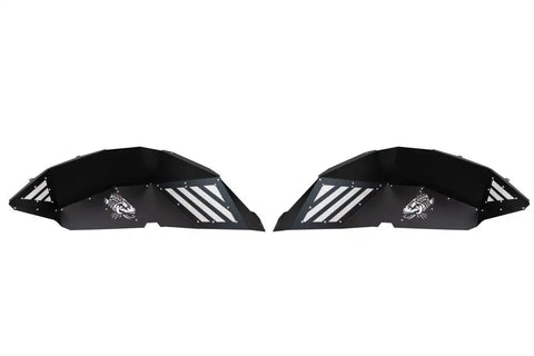 Fishbone Offroad FB33193R - Wrangler Rear Inner Fenders For 18-Up Black Powdercoat