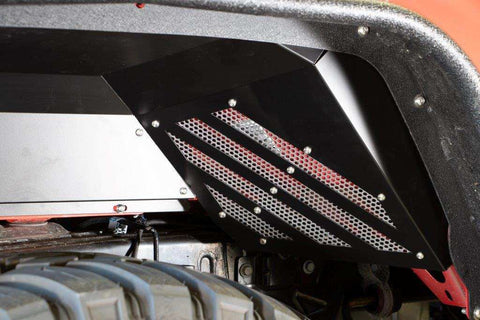 Fishbone Offroad FB33211R - Gladiator Rear JT Black Aluminum Inner Fenders For 2020 Pres