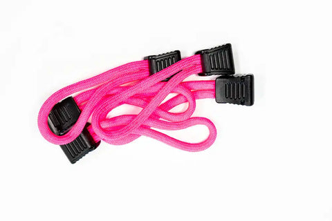 Fishbone Offroad FB51279-P - Paracord Zipper Pulls 5 Pcs Hot Pink