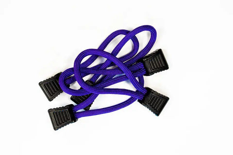 Fishbone Offroad FB51279-V - Paracord Zipper Pulls 5 Pcs Purple
