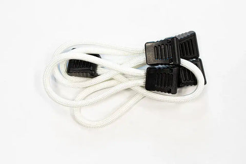 Fishbone Offroad FB51279-W - Paracord Zipper Pulls 5 Pcs White