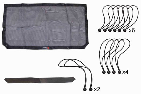 Fishbone Offroad FB51305 - 2018-Present Jeep Wrangler JL/U and Gladiator JT Front Sun Shade