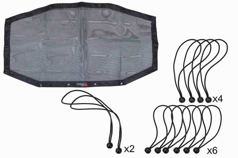 Fishbone Offroad FB51332 - 2020-Present Jeep Gladiator JT Rear Sun Shade