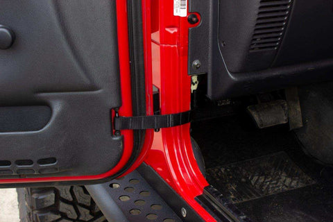 Fishbone Offroad FB55159 - Wrangler Door Limiting Strap 76-06 Jeep CJ/YJ/TJ Rubicon and Unlimted