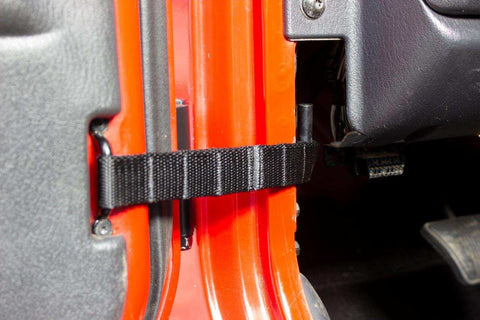 Fishbone Offroad FB55159 - Wrangler Door Limiting Strap 76-06 Jeep CJ/YJ/TJ Rubicon and Unlimted