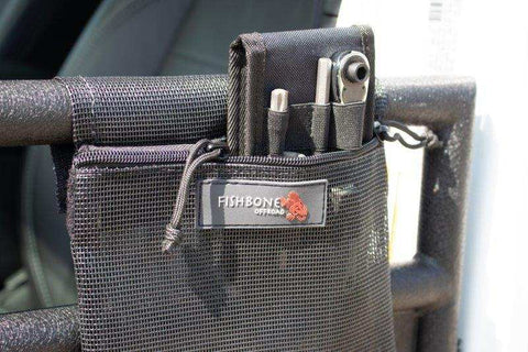 Fishbone Offroad FB55272 - Tube Door Storage Bag For 18-Up Jeep Wrangler JL 2