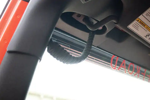 Fishbone Offroad FB55283 - Paracord Grab Handles for A Pillar Sound Bar 07-18 Wrangler JK Black