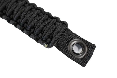 Fishbone Offroad FB55285 - Wrangler Paracord Door Handles Black for 97-06 Jeep