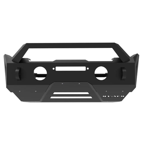 Raptor Series FBM22JPN-RT Magnum - Front Stubby Winch Ready Bumpers Black Textured Alloy Steel 18-24 Jeep Wrangler JL/JLU 20-24 Gladiator