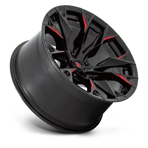 D823 20X10 5X5.5 G-BLK MILL C-RED -18MM