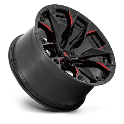 D823 20X10 5X5.5 G-BLK MILL C-RED -18MM