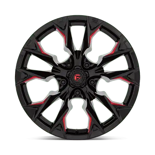 D823 20X10 5X5.5 G-BLK MILL C-RED -18MM