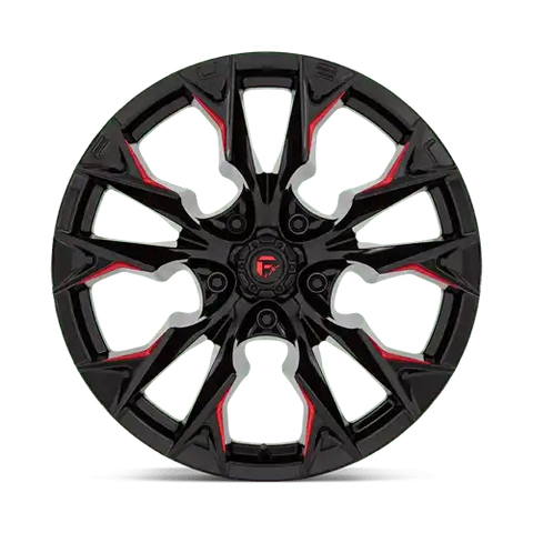 D823 20X10 5X5.5 G-BLK MILL C-RED -18MM
