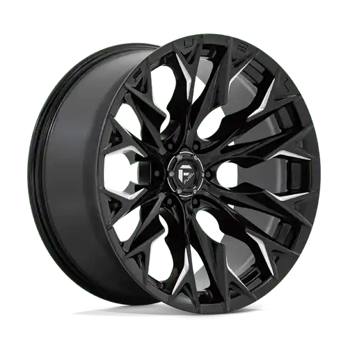 D803 22X10 6X135 G-BLK-MILL -18MM