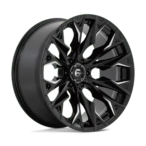 D803 22X10 6X135 G-BLK-MILL -18MM