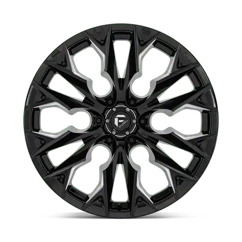 D803 22X10 6X135 G-BLK-MILL -18MM