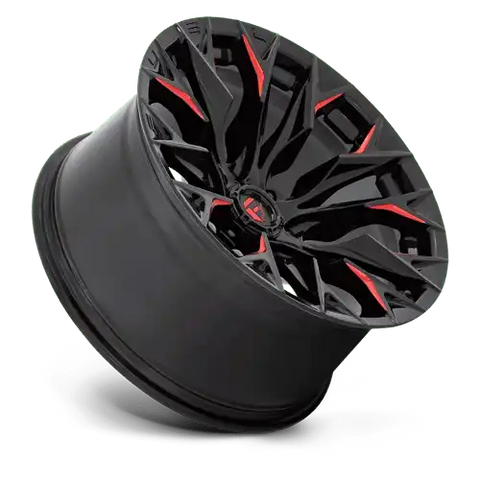 D823 20X10 6X135 G-BLK MILL C-RED -18MM