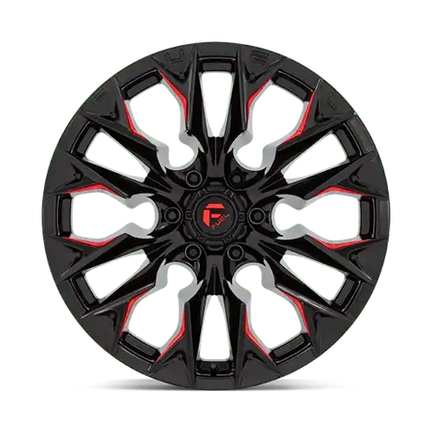 D823 20X9 5X5.5 G-BLK MILL C-RED 1MM