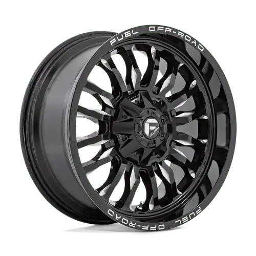 D795 20X10 8X170 G-BLK-MILL -18MM