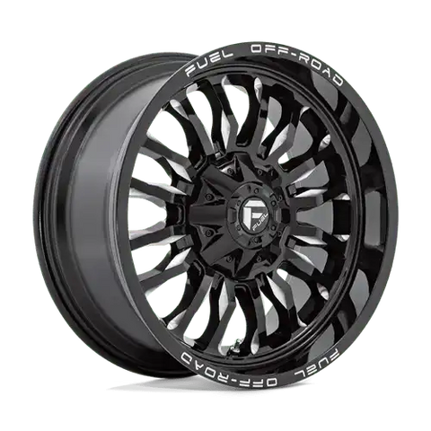 D795 20X9 8X6.5 G-BLK-MILL 01MM