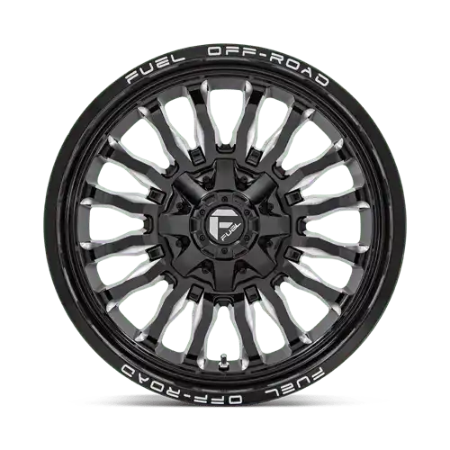 D795 20X10 8X170 G-BLK-MILL -18MM