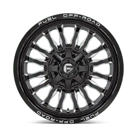 D795 20X10 5X5.0/5.5 G-BLK-MILL -18MM