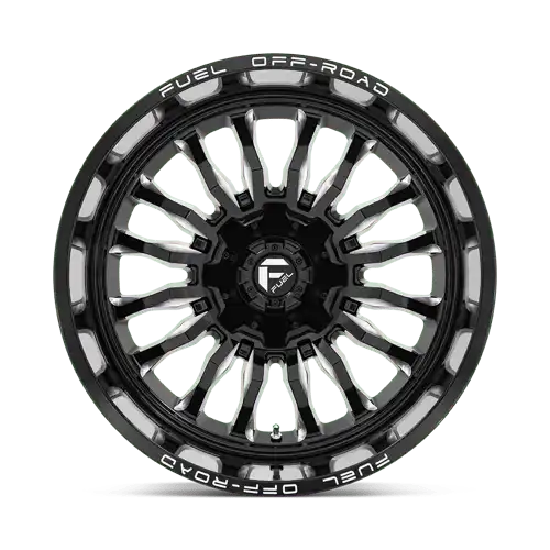 D795 22X12 5X5.5/150 G-BLK-MILL -44MM