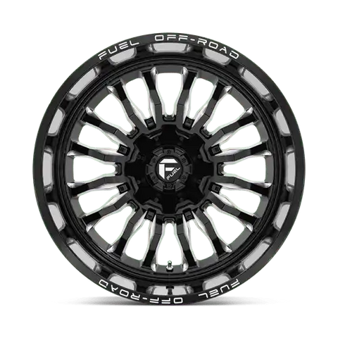 D795 22X12 5X5.5/150 G-BLK-MILL -44MM