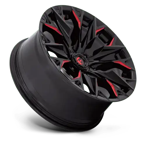 D823 20X9 6X135 G-BLK MILL C-RED 1MM