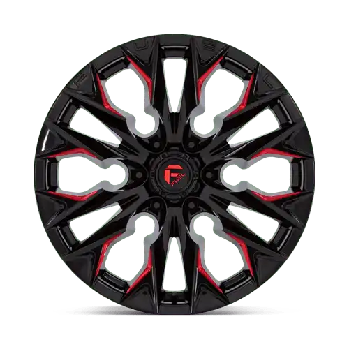 D823 20X9 6X135 G-BLK MILL C-RED 1MM