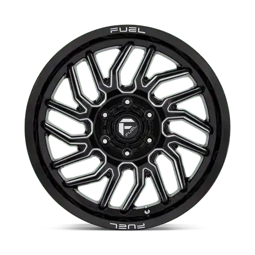 D807 20X9 6X5.5 G-BLK-MILL 1MM