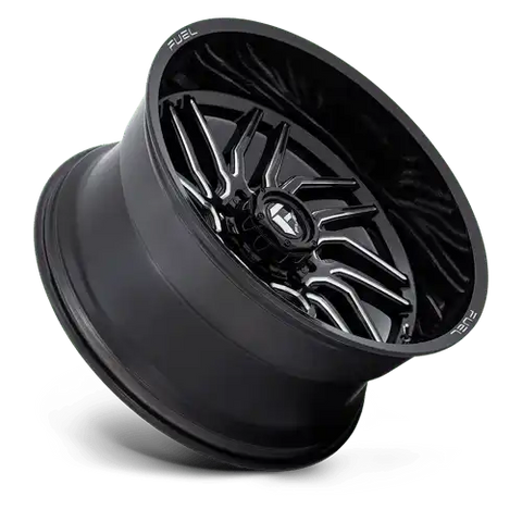 D807 24X12 8X6.5 G-BLK-MILL -44MM