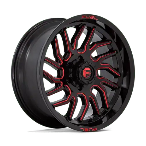 D808 20X9 6X5.5 G-BLK MILL-RT 1MM