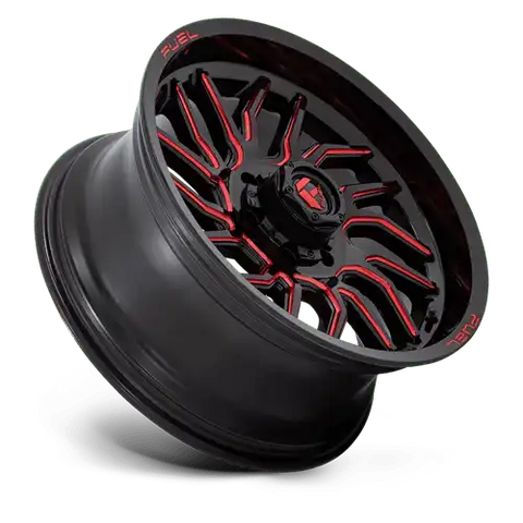 D808 20X9 6X135 G-BLK MILL-RT 1MM