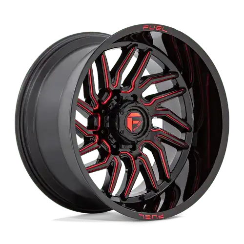 D808 20X9 8X6.5 G-BLK MILL-RT 20MM