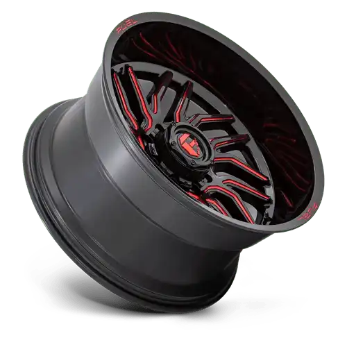 D808 22X12 5X5.0 G-BLK MILL-RT -44MM