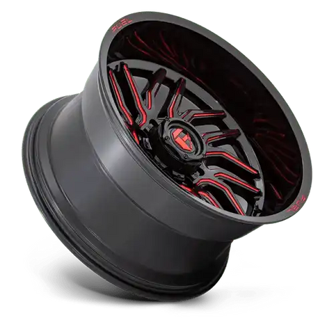 D808 20X10 8X180 G-BLK MILL-RT -18MM