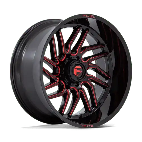 D808 24X12 8X170 G-BLK MILL-RT -44MM