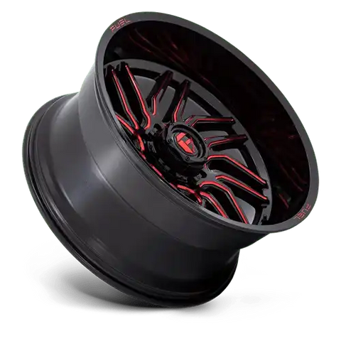 D808 24X12 8X170 G-BLK MILL-RT -44MM