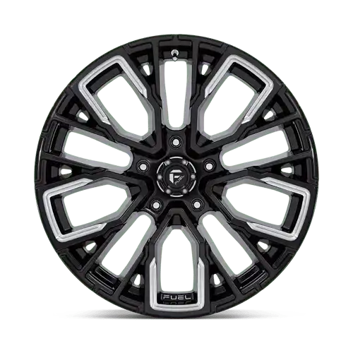 D849 20X10 5X5.0 G-BLK-MILL -18MM