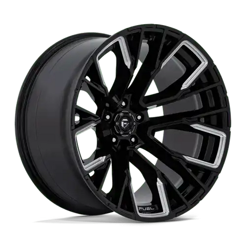 D849 22X12 5X5.0 G-BLK-MILL -44MM