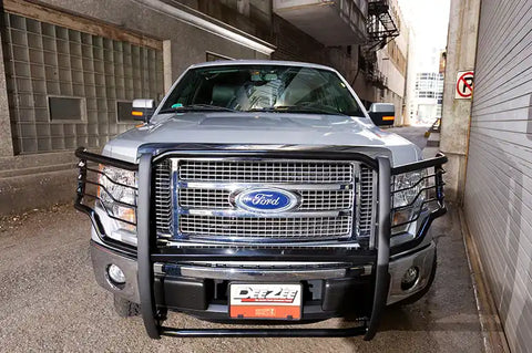 Dee Zee DZ504335 Grill guard - Euro Black Steel