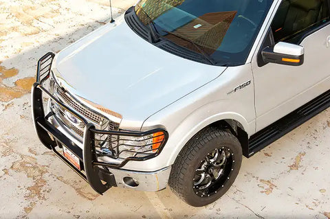 Dee Zee DZ504335 Grill guard - Euro Black Steel