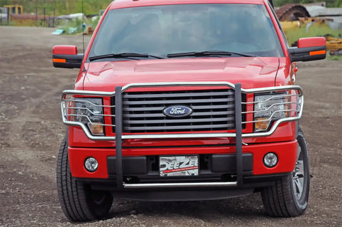 Dee Zee DZ508514 Grill guard-Euro Stainless Polished